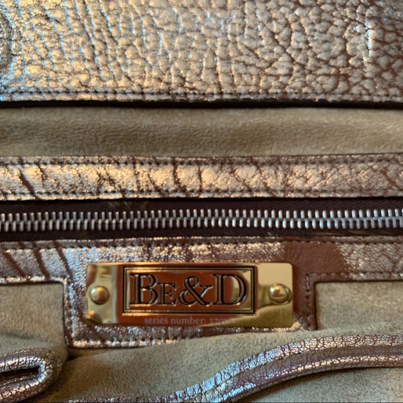 Be&D Leather purse with chain handle - Picture 6 of 7